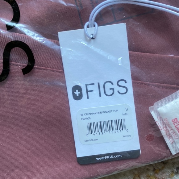 Figs mauve Catarina top - Picture 2 of 2